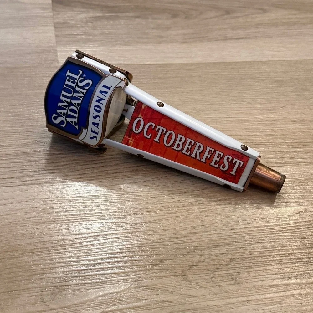 Samuel Adams Seasonal Beer Tap Handle Oktoberfest Winter Lager‎ Collectible